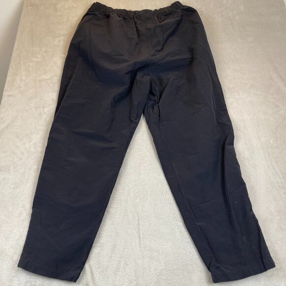 L.L. Bean Mens Athletic Pants 31 Straight Ankle Zip Outdoor Hiking Casual Black - Picture 9 of 9